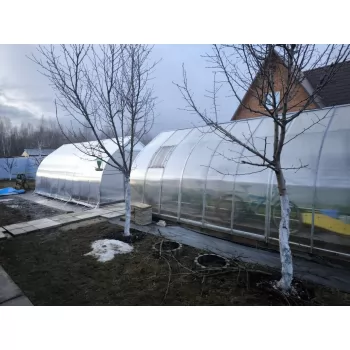 Отзыв о нашей теплицe от Анна
